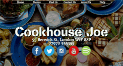 Desktop Screenshot of cookhousejoe.com